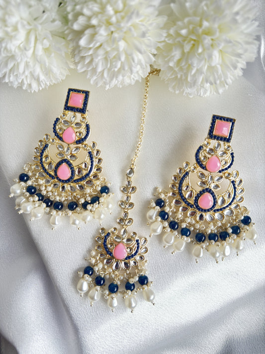 Devika Maang Tikka Set